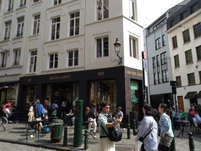 有名店のワッフル