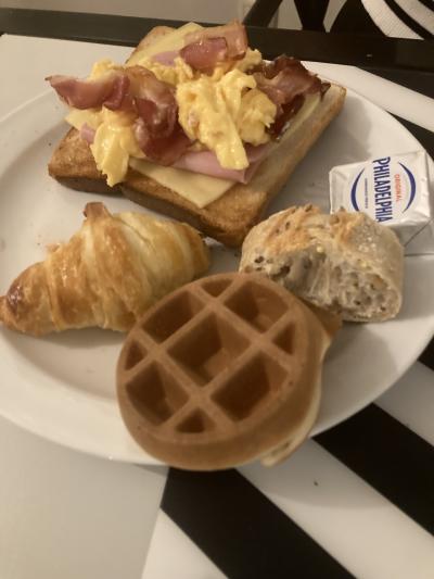 美味しかった朝食