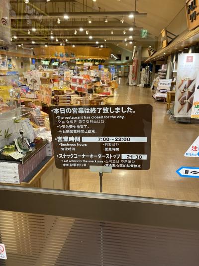 ナガシマスパーランド最近のパーキングエリア