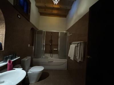 バスルームも雰囲気ありました