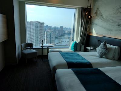 夜景と露天風呂