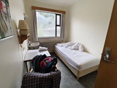 お部屋もこじんまりしています。