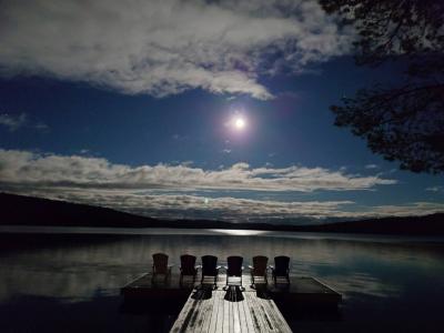 メインデッキ？の夜です