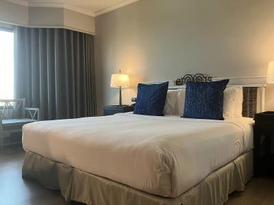 スーペリアダブルですが、最上階角部屋をいただきました