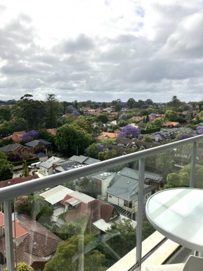 メトロ開通で便利になったチャッツウッドにある、キレイなサービスアパートメント