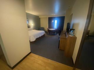 部屋の様子です。比較的広い部屋でした。