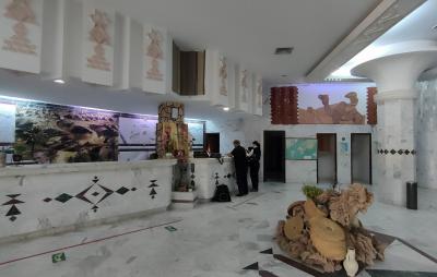 Wi-Fiはロビーでしかつながりません。