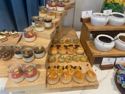 デザートの種類が多かったです