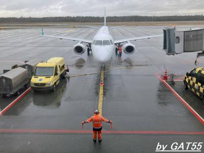 コンパクトで綺麗な空港です。