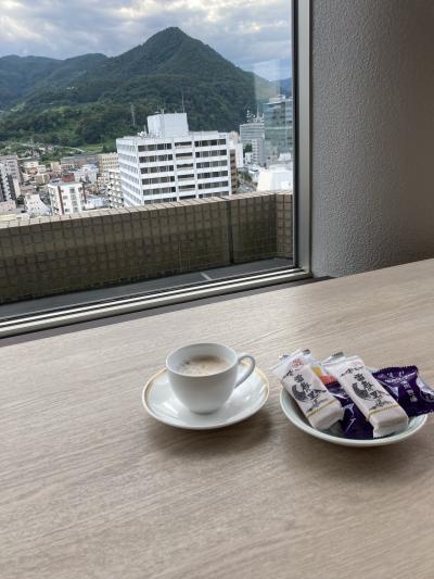 子連れ旅行には少し足りないが、朝ご飯はよきかな