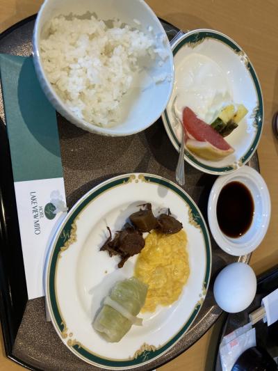 朝食の小美玉ヨーグルトに感動！