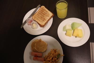 朝食の一部です