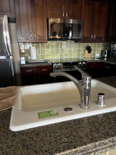 キッチン、めっちゃ広い