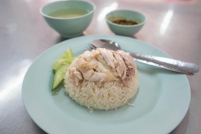 いつでもおいしい、ピンクのカオマンガイ