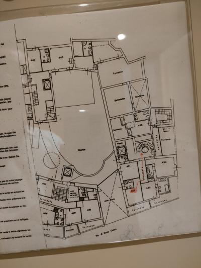 ４２２号室と同じサイズの部屋が多い