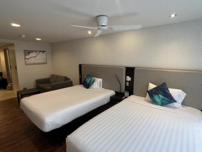 キッチン付きの部屋が便利でした