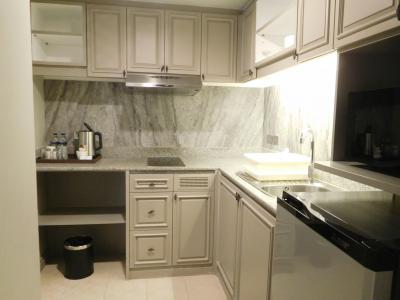 広いキッチン付きです。