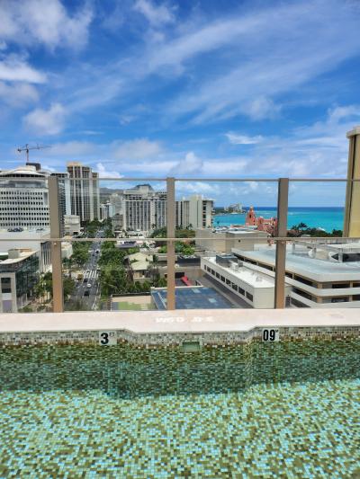 解放感のあるプール