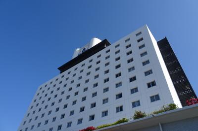 市内中心街から少し離れたホテル