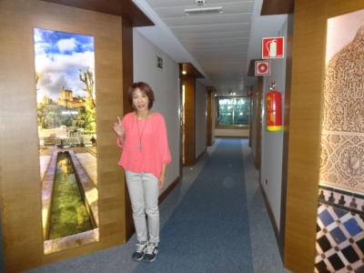 ｱﾙﾊﾝﾌﾞﾗ宮殿近く