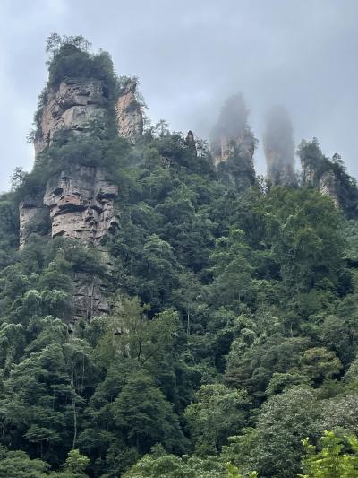 驚異的な景色　2023年9月の張家界