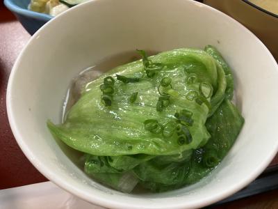 レタスしゃぶしゃぶ朝食が美味しい南州館