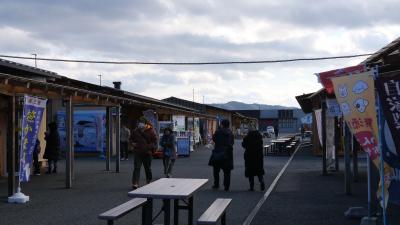 BRT気仙沼駅前の商店街　道の駅も併設しています