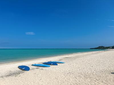 与論島を代表するビーチのはず
