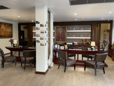 ロビー、フロントです。