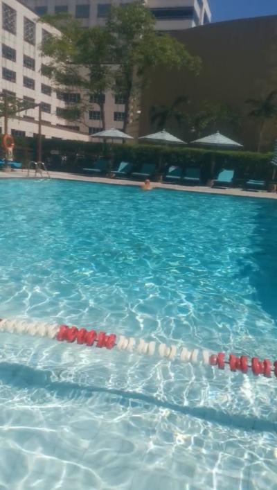 赤白の線以内は浅く、それをくぐると深くなっていきます