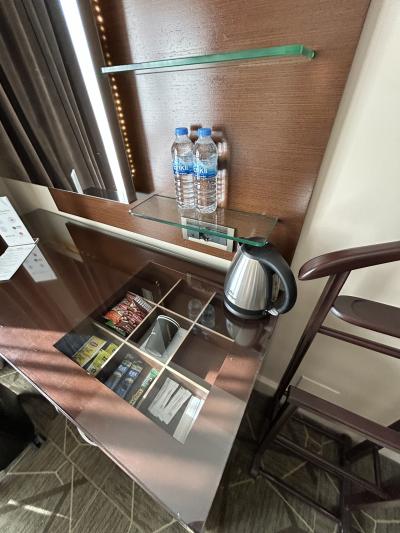 ドリンクサービスが充実してます