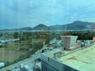 隣には商用施設が