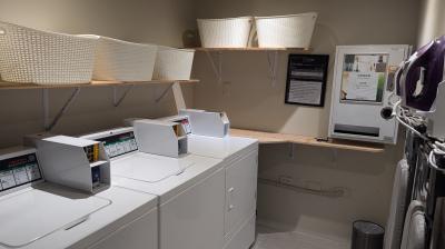 清潔なランドリー　洗剤も買えます