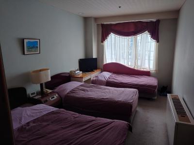 食事がおいしい巨大なホテル