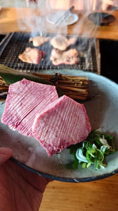 極なまら厚切りタンなど白老牛焼肉旨かった♪
