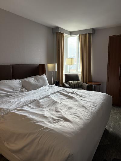 スーツケースを開けられる広さ