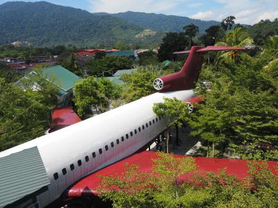 B727をリノベーションしたホテル