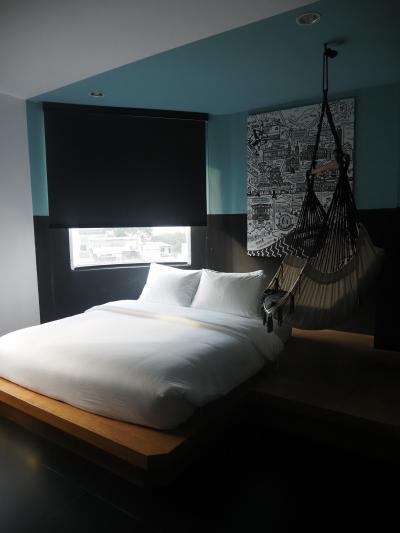 ハンモックが心地よい