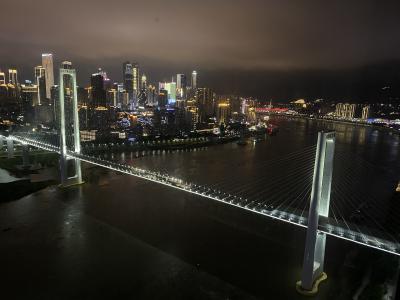 長江ビューの部屋から素晴らしい眺め