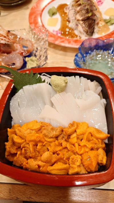 海鮮料理と土瓶蒸し旨かった♪