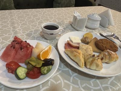 朝食も美味しかった