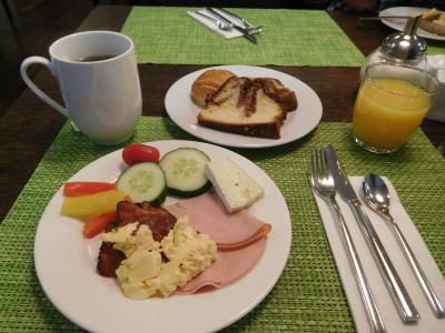 朝食。美味しかったです。