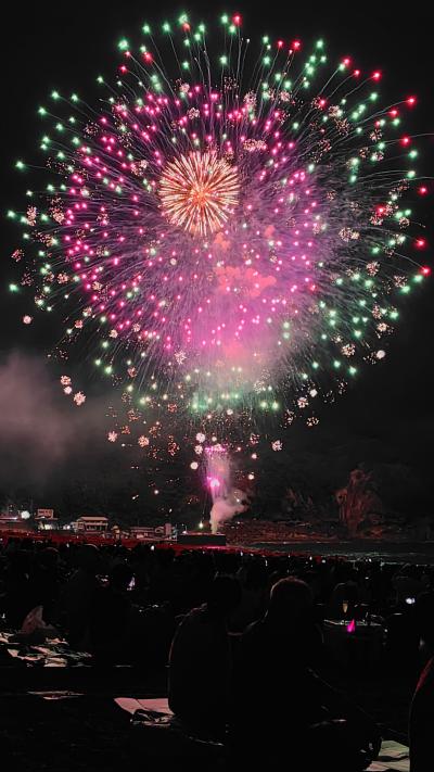 歴史のある花火大会です。