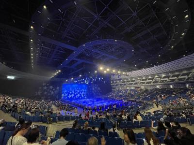 駐車場は裏側少し先のリパーク新横浜が安くて便利