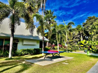 卓球台もあります。ボールとラケットは貸してくれます