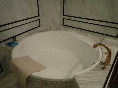 バスタブは円形です