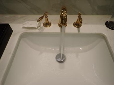 表示ありませんが、左側がお湯です