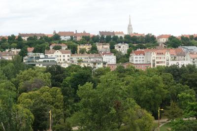 部屋からの眺め。美しい。