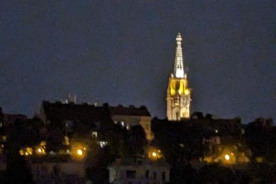 部屋からの眺め。夜景。