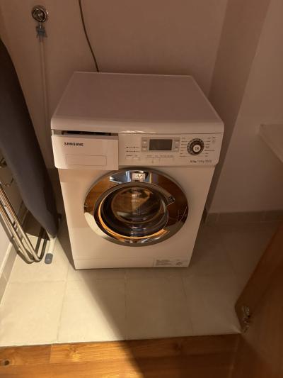 レジデンス棟には、洗濯機もありました